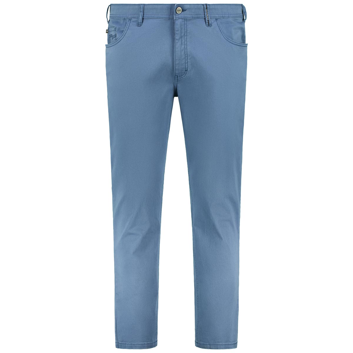 Redpoint Baumwollhose "Montreal" mit Stretch, Tapered Fit Farbe mittelblau günstig online kaufen