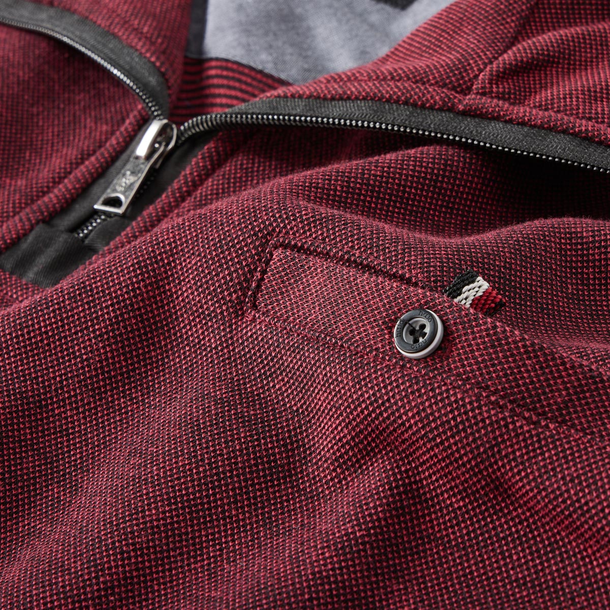Hajo Sweatshirt mit "Stay Fresh" beere