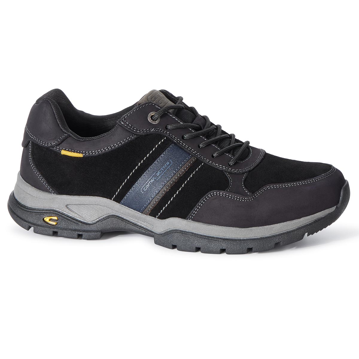 camel active Sneaker aus Leder schwarz
