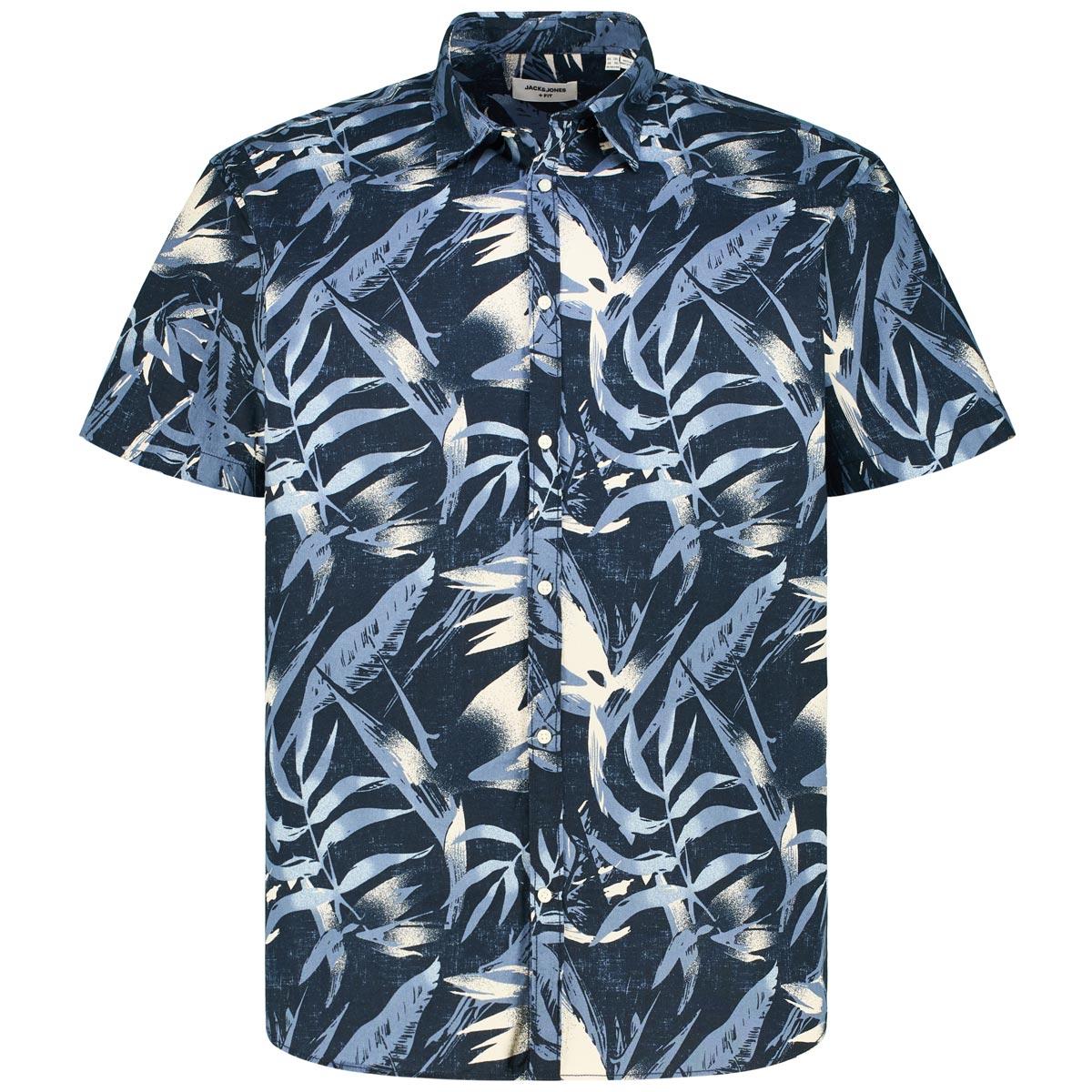 Freizeithemd mit floralem Muster