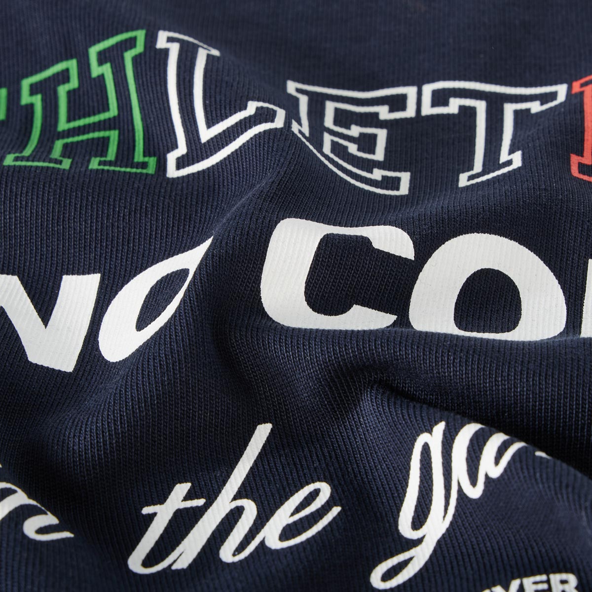 s.Oliver T-Shirt mit Print dunkelblau