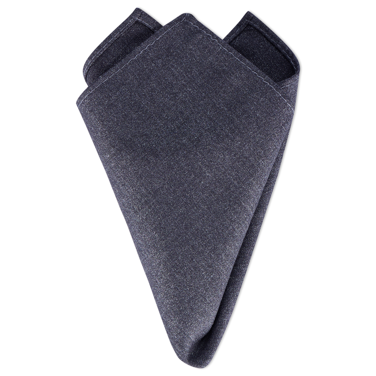 Prince BOWTIE Extralange Krawatte und Einstecktuch im Set anthrazit