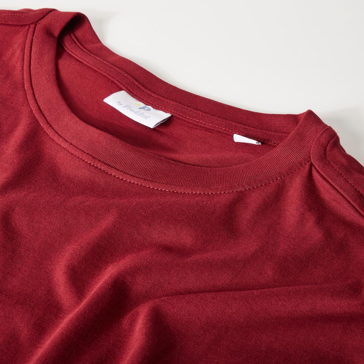 Pfundskerl T-Shirt aus Jersey dunkelrot