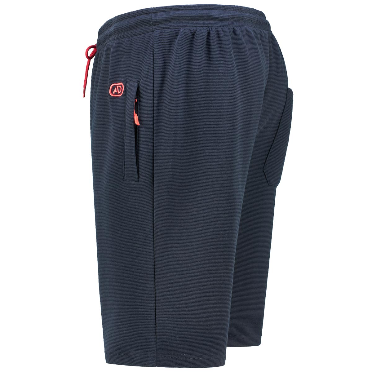 ADAMO Jogging-Shorts mit Struktur dunkelblau