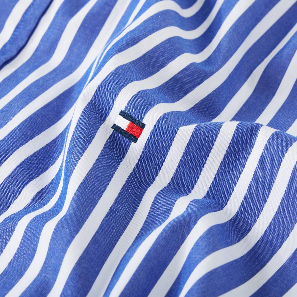 Tommy Hilfiger Freizeithemd mit Streifen hellblau