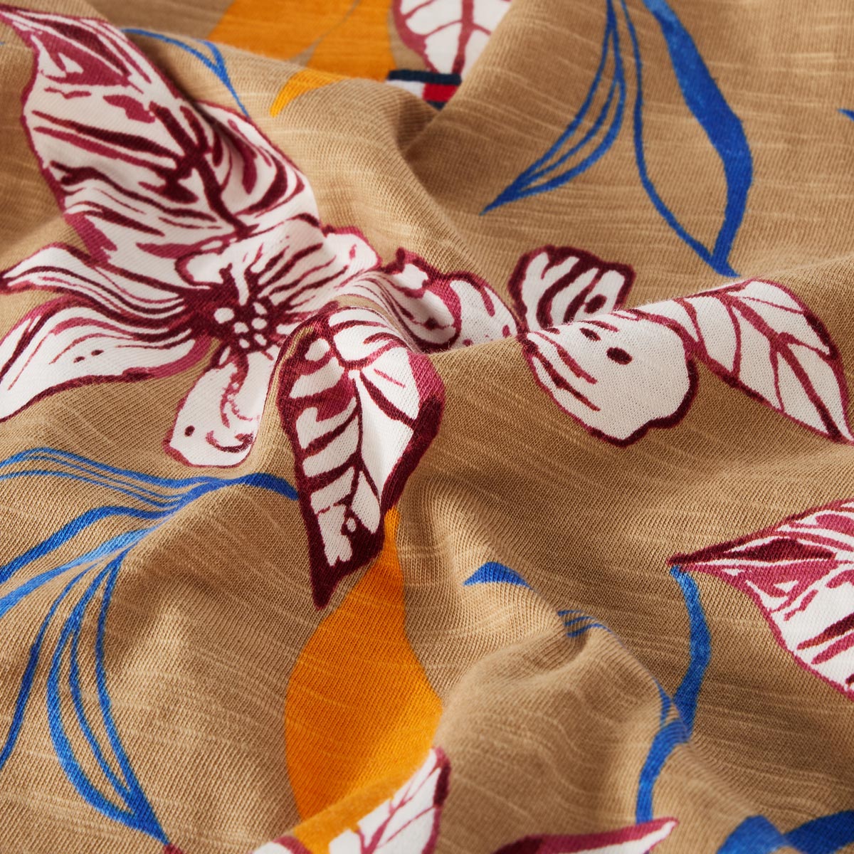 Tommy Hilfiger Poloshirt mit Allover-Muster beige