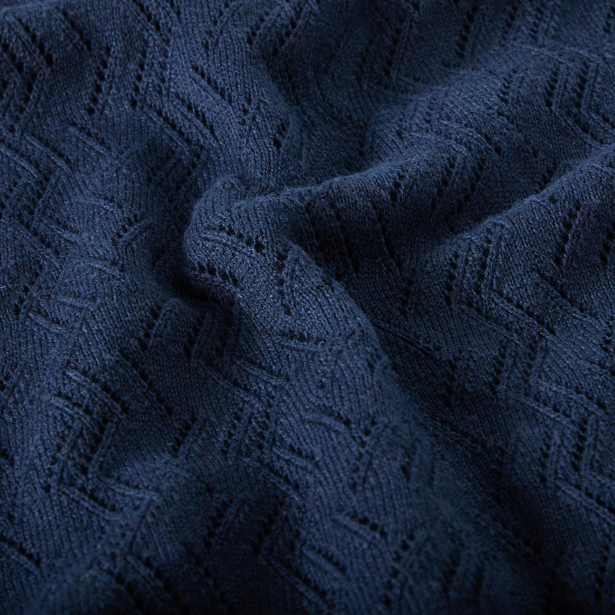 Jack&Jones Strick-Poloshirt marine