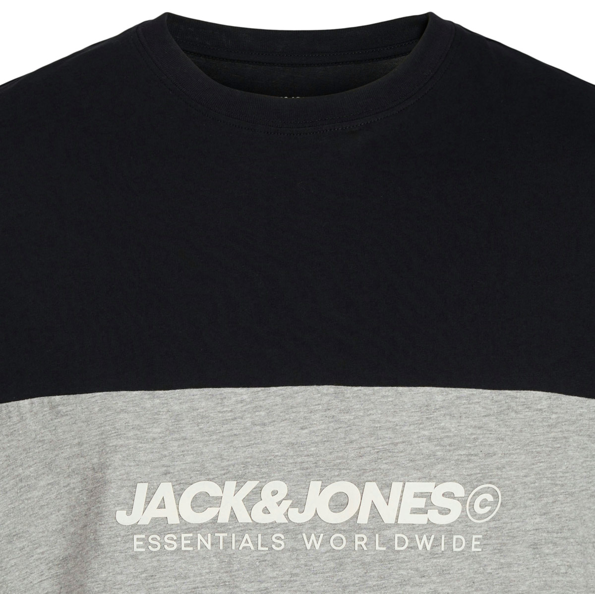 Jack&Jones T-Shirt aus Baumwolle schwarz