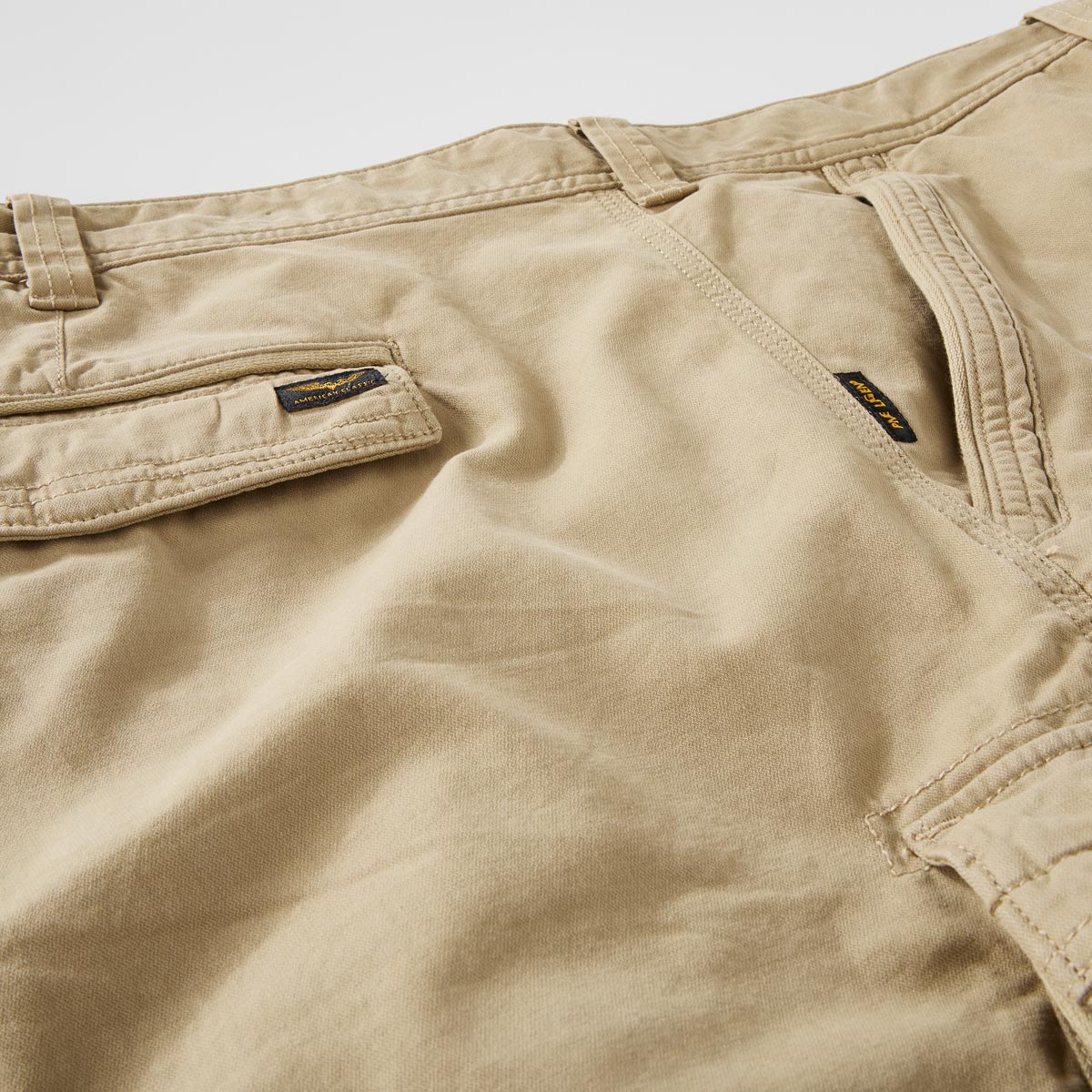 PME LEGEND Stretch-Cargo-Shorts "Rotor" beige