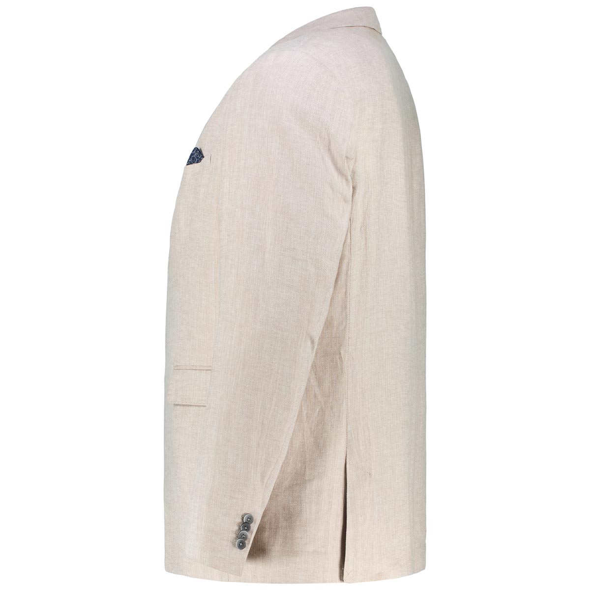 Calamar Sakko mit Leinen beige