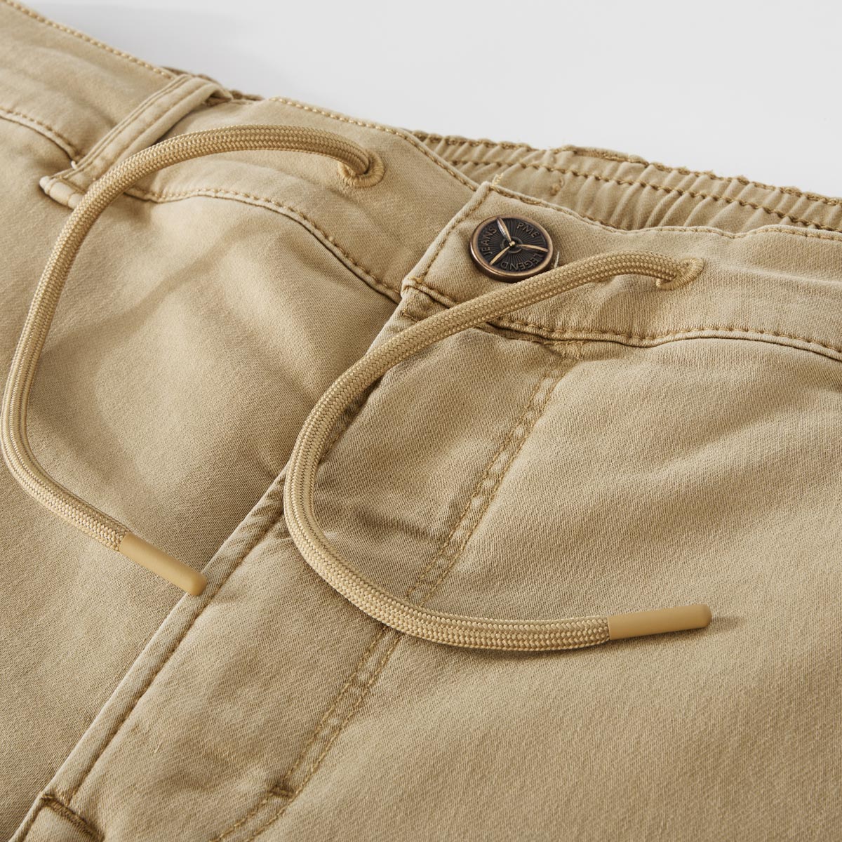 PME LEGEND Stretch-Cargo-Hose "Expedizor", Loose Fit beige