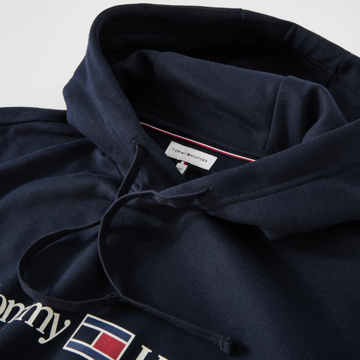 Tommy Hilfiger Hoodie mit Label-Print marine