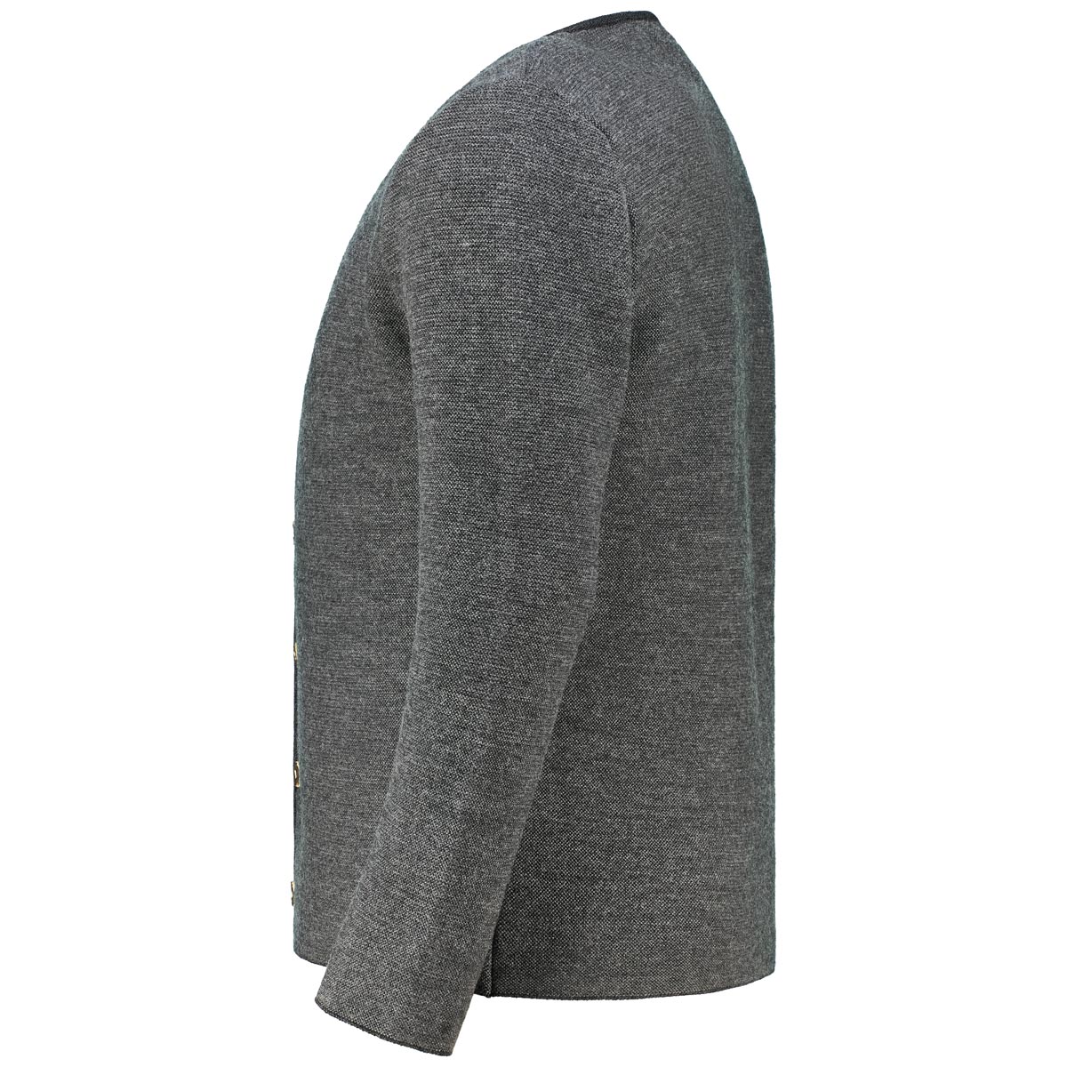 Hammerschmid Trachten-Strickjacke grau