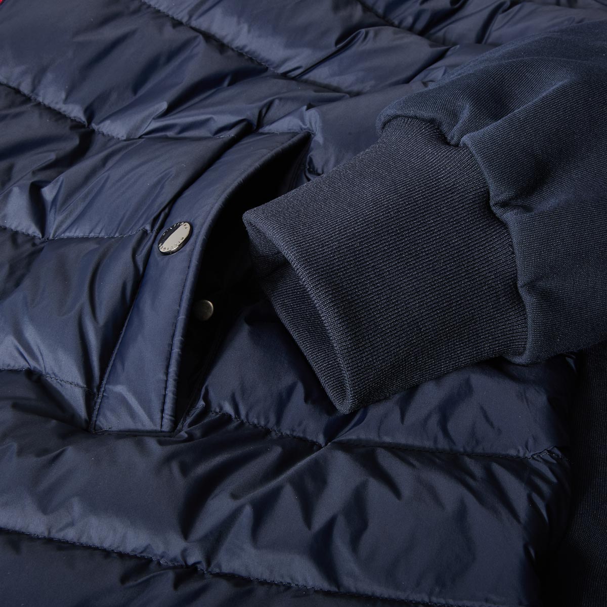 Tommy Hilfiger Sweatjacke mit Kapuze marine