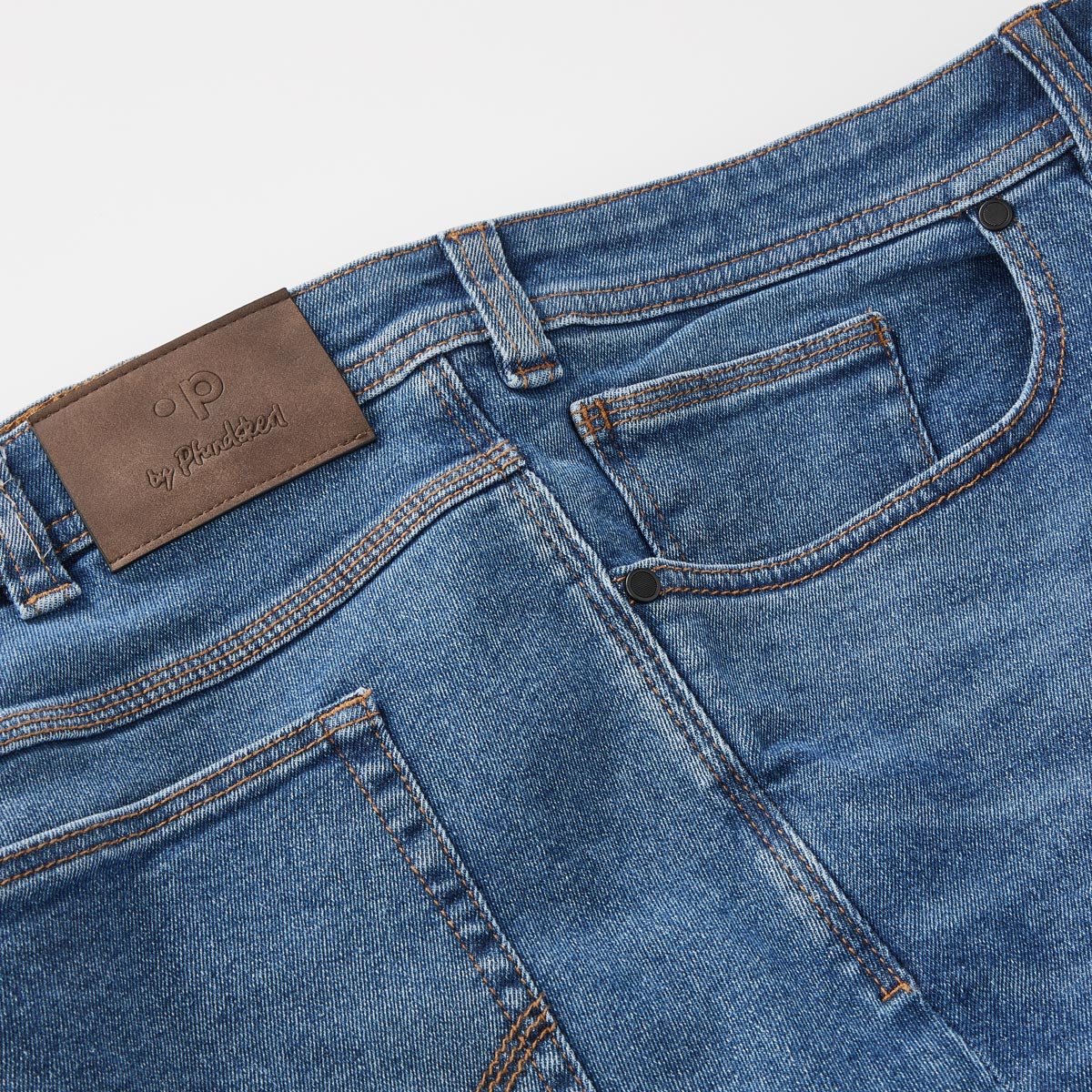 Pfundskerl Jeans „Toronto“ mit Stretch, Regular Fit mittelblau