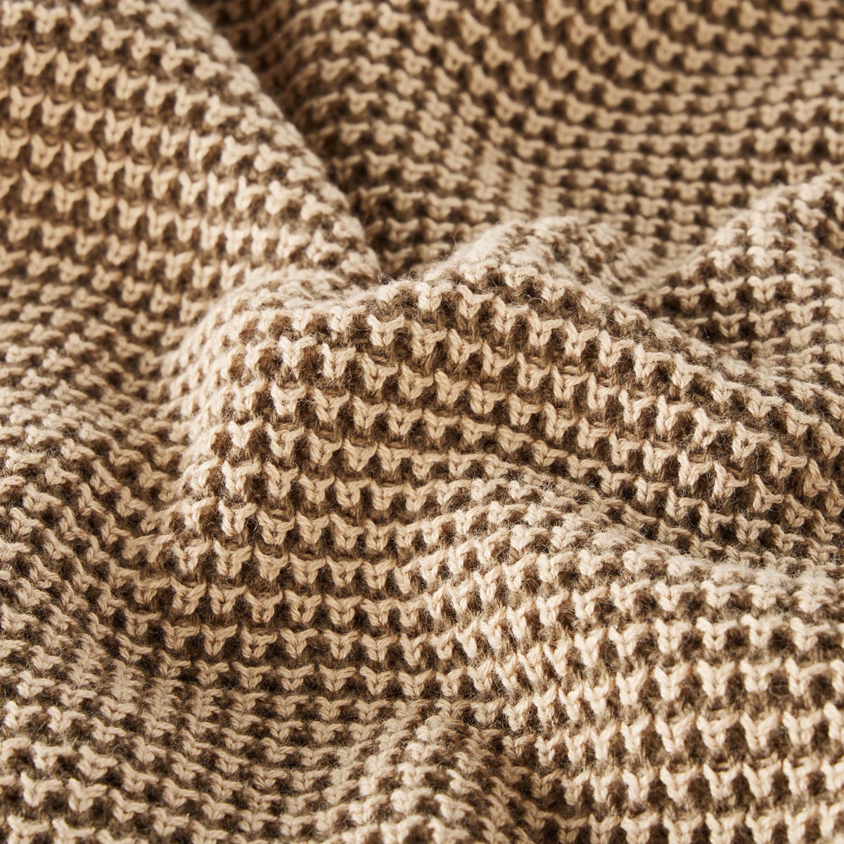 Jack&Jones Pullover mit Troyerkragen braun