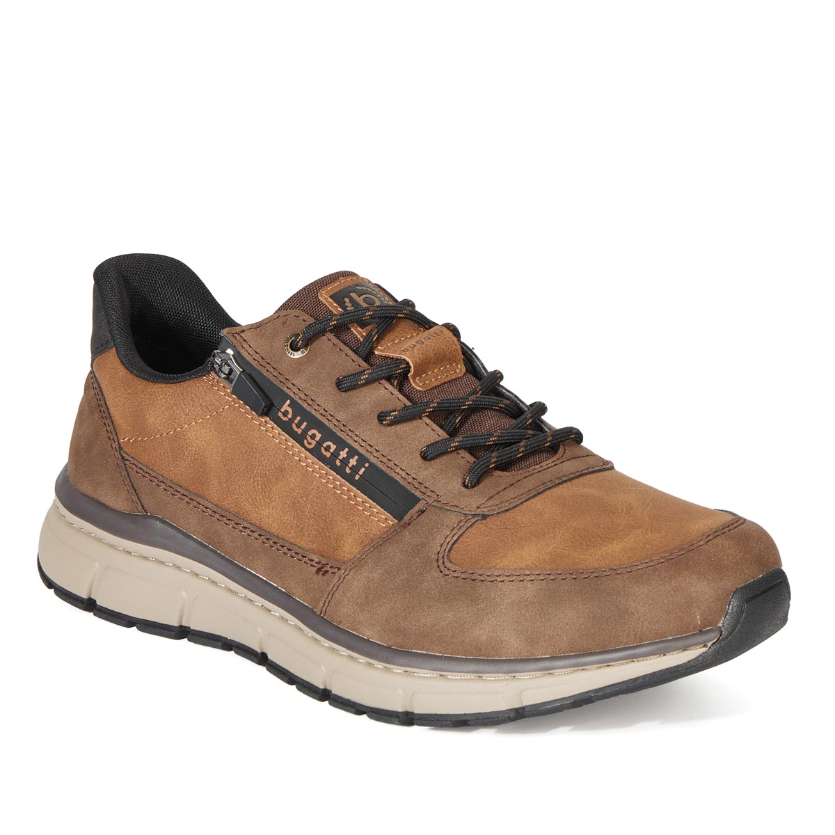 Halbschuh mit Reißverschluss