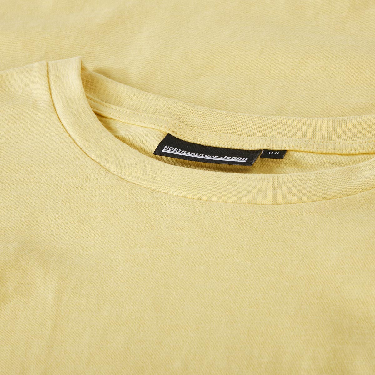 North T-Shirt aus Baumwolle Farbe gelb Größe: 6XL günstig online kaufen