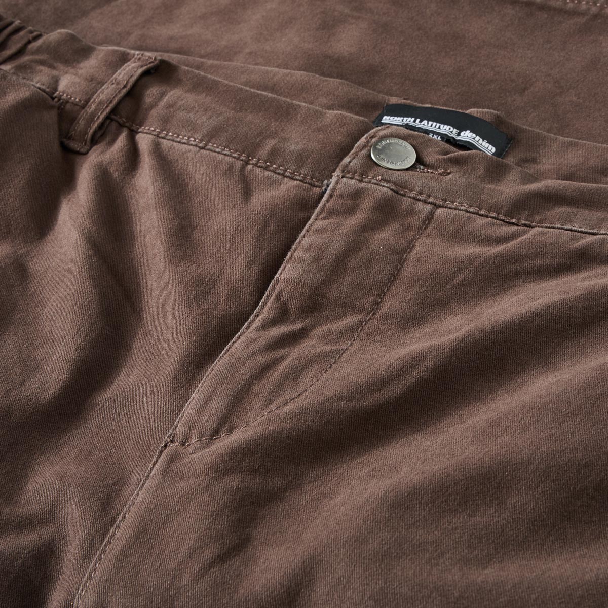 North Cargohose mit Stretch dunkelbraun