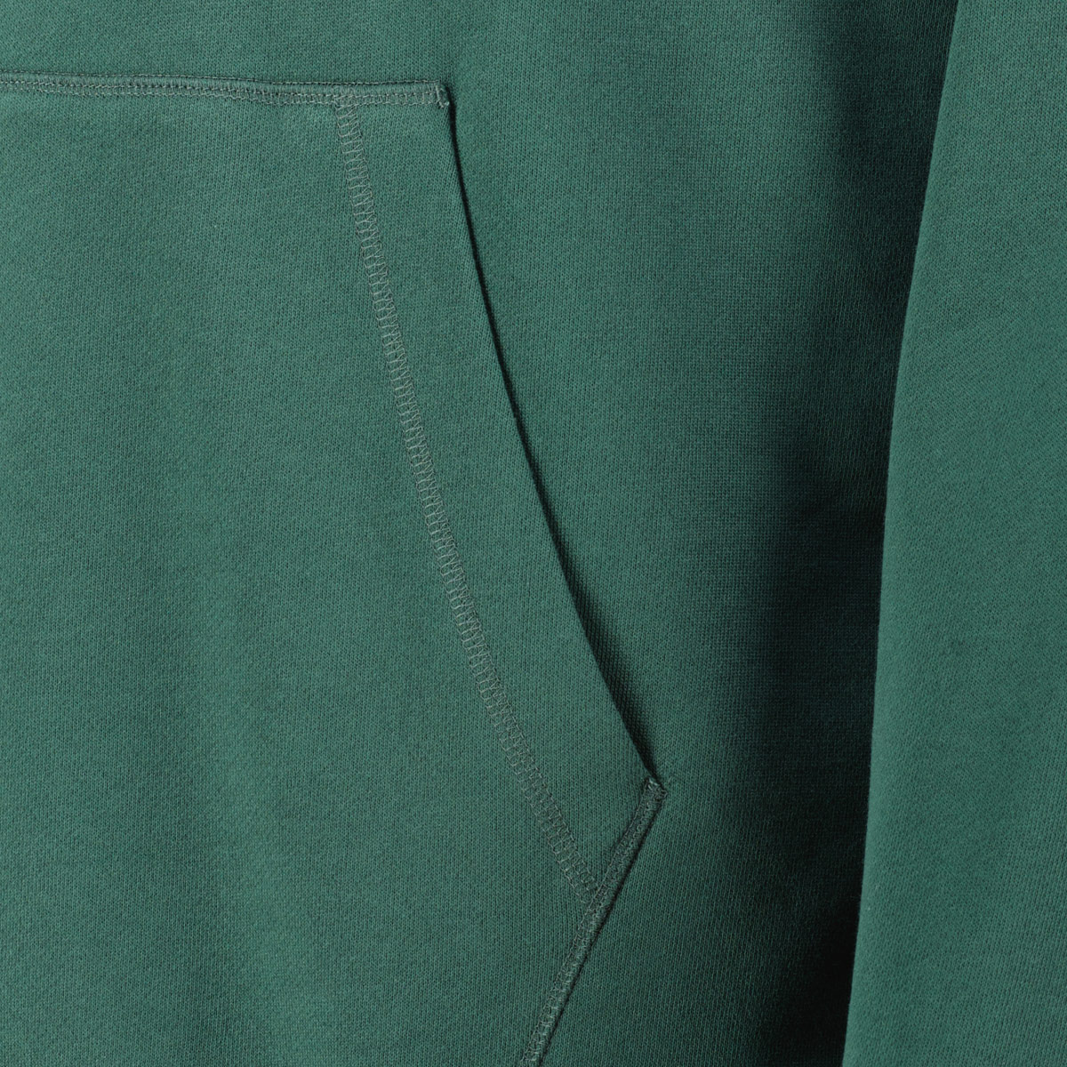 BOSS Hoodie aus Biobaumwolle dunkelgrün