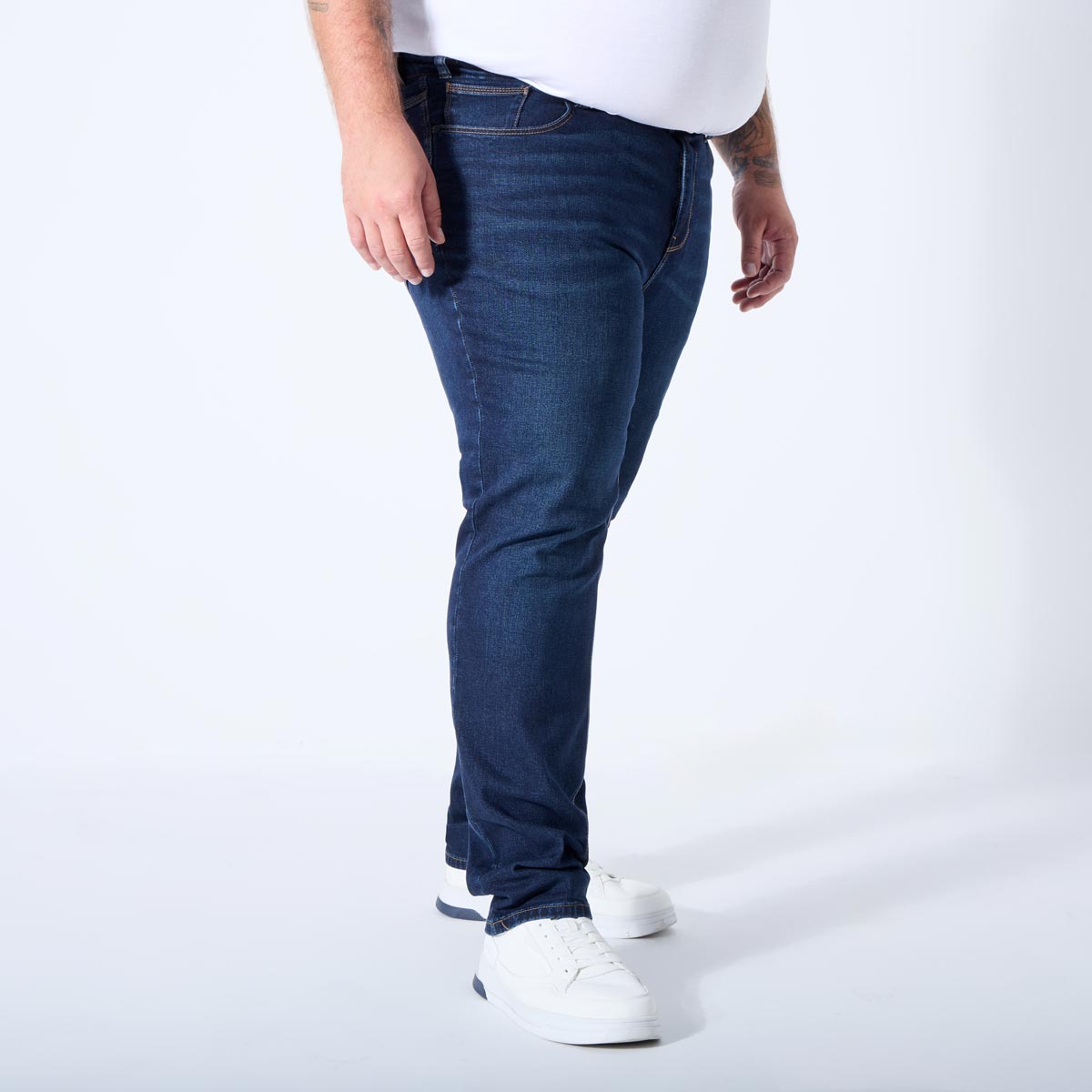 Pfundskerl Stretch-Jeans "Toronto", Regular Fit dunkelblau