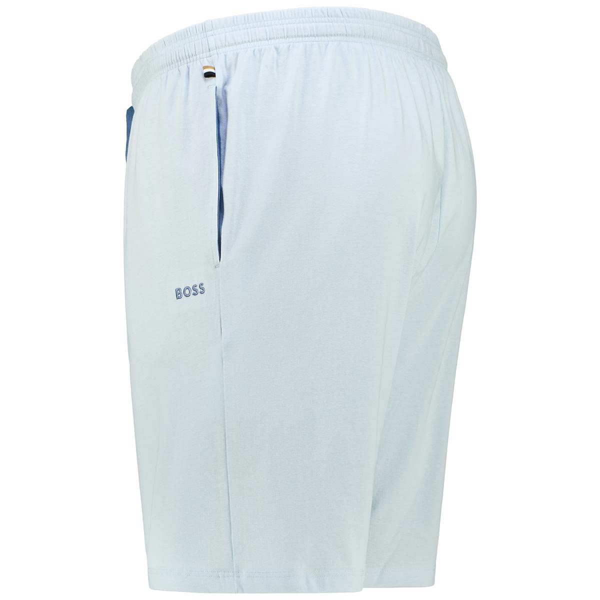 BOSS Jogging-Shorts mit Elasthan blau