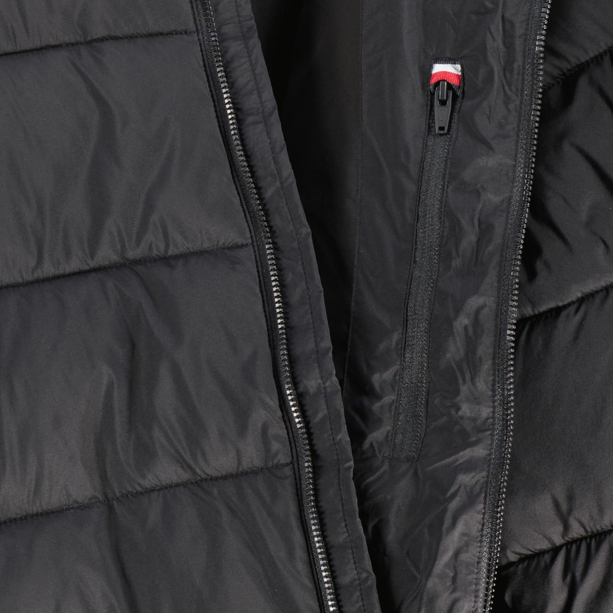 Tommy Hilfiger Wattierte Steppjacke, wasserabweisend schwarz