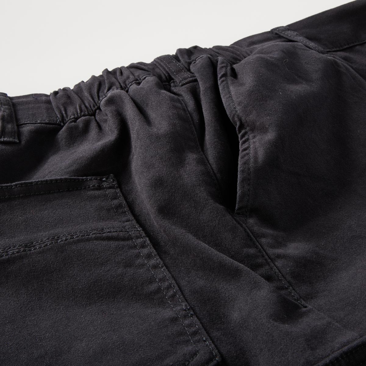 North Cargohose mit Stretch schwarz