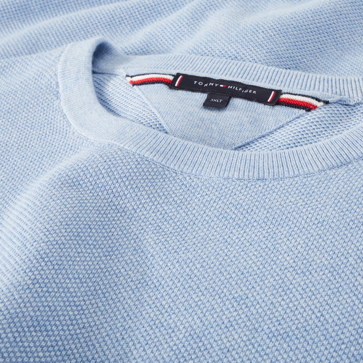 Tommy Hilfiger Strickpullover hellblau
