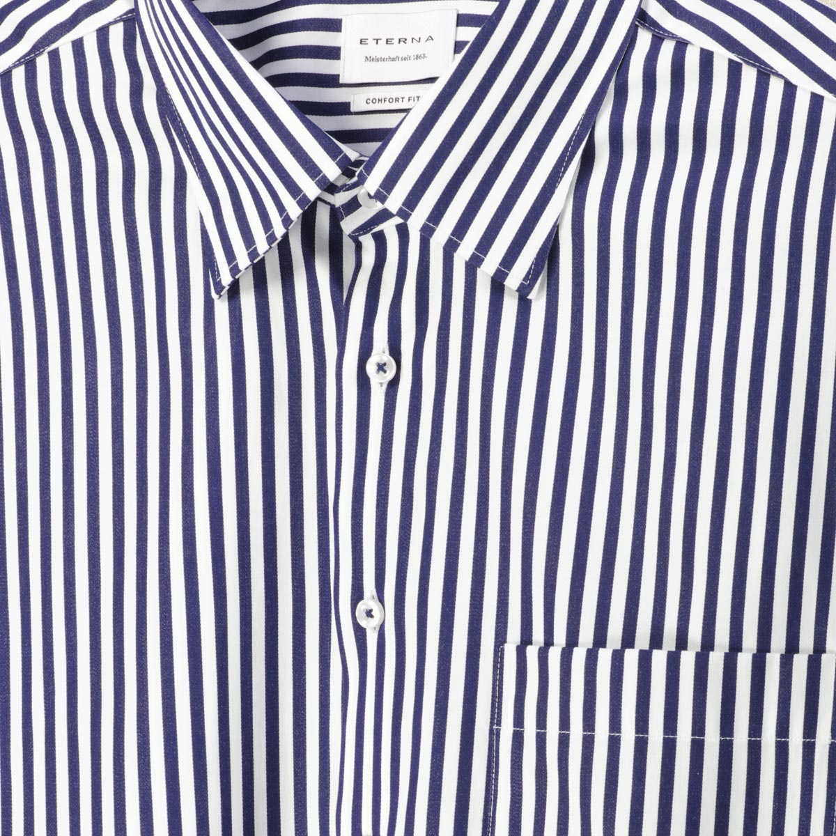 ETERNA Businesshemd, bügelfrei blau