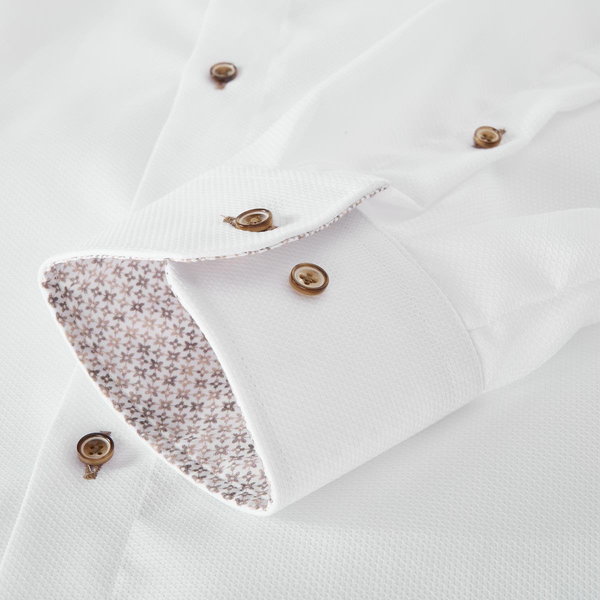 VENTI Businesshemd aus Baumwolle weiß