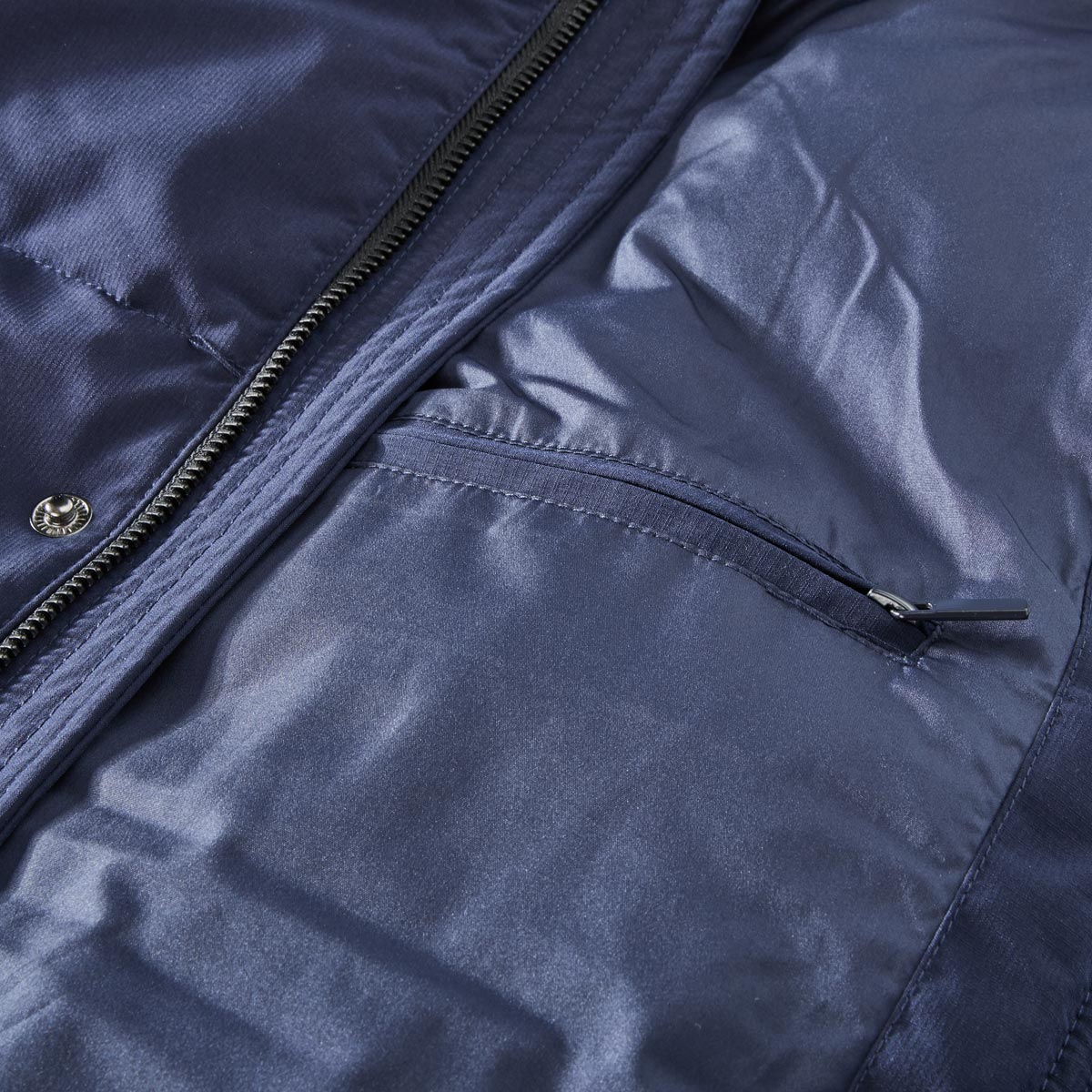 North Wattierte Steppjacke dunkelblau