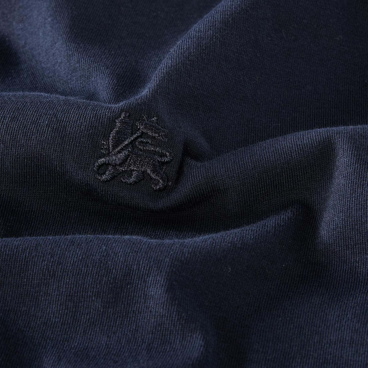 Lerros Rollkragenshirt aus Baumwolle blau