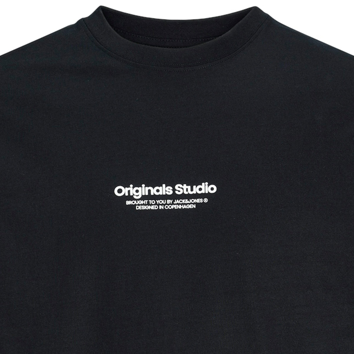 Jack&Jones Longsleeve aus Baumwolle schwarz