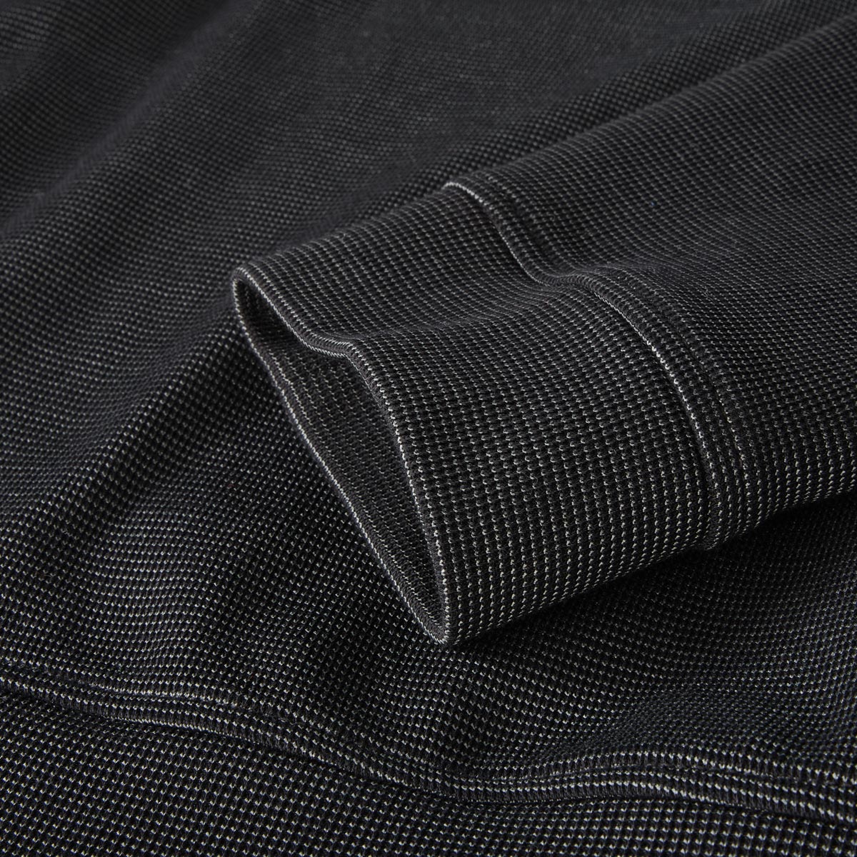 Lerros Sweatshirt aus Baumwolle schwarz