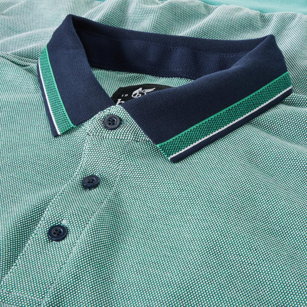 Hajo Poloshirt "Stay Fresh", bügelfrei grün