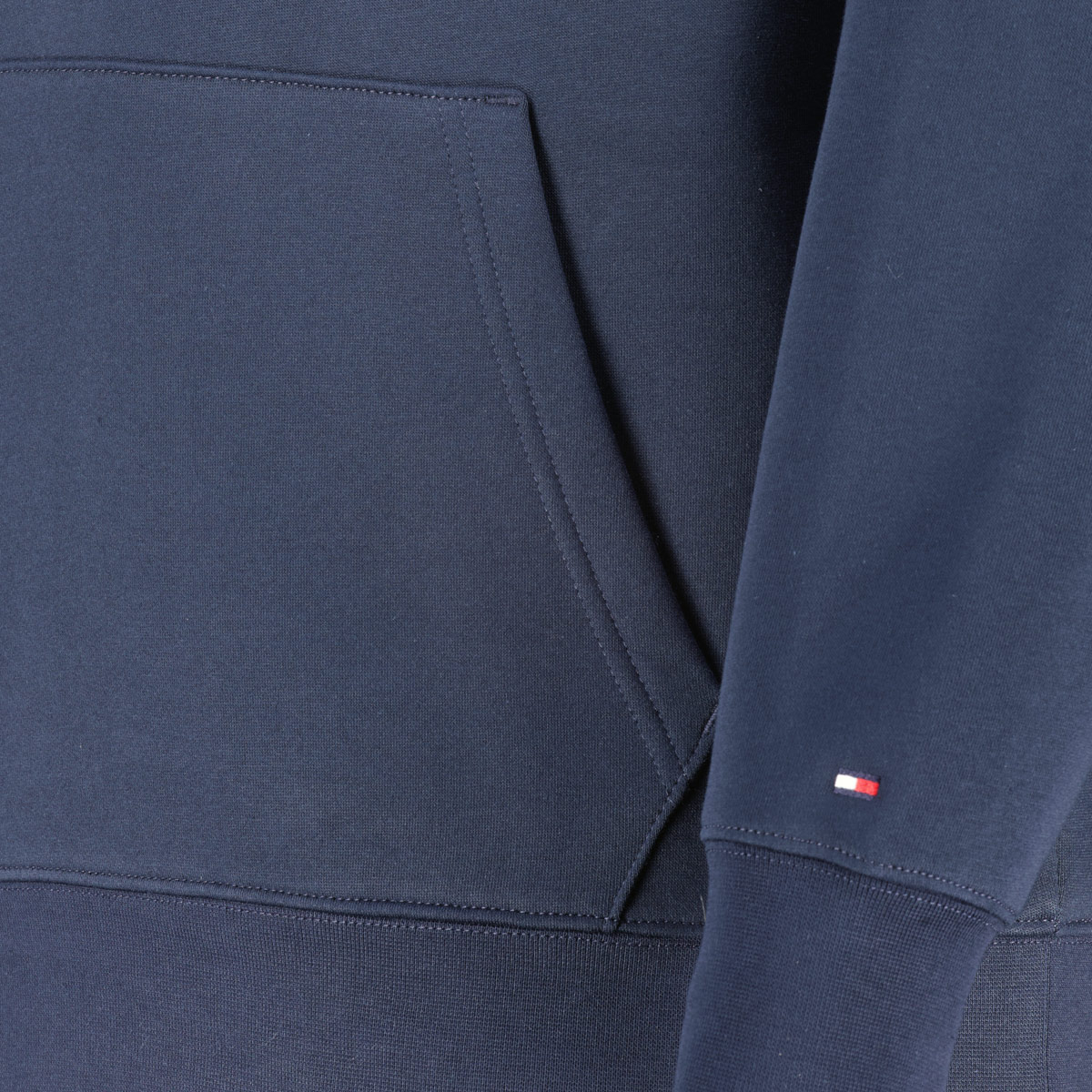 Tommy Hilfiger Hoodie aus Baumwollmischung marine