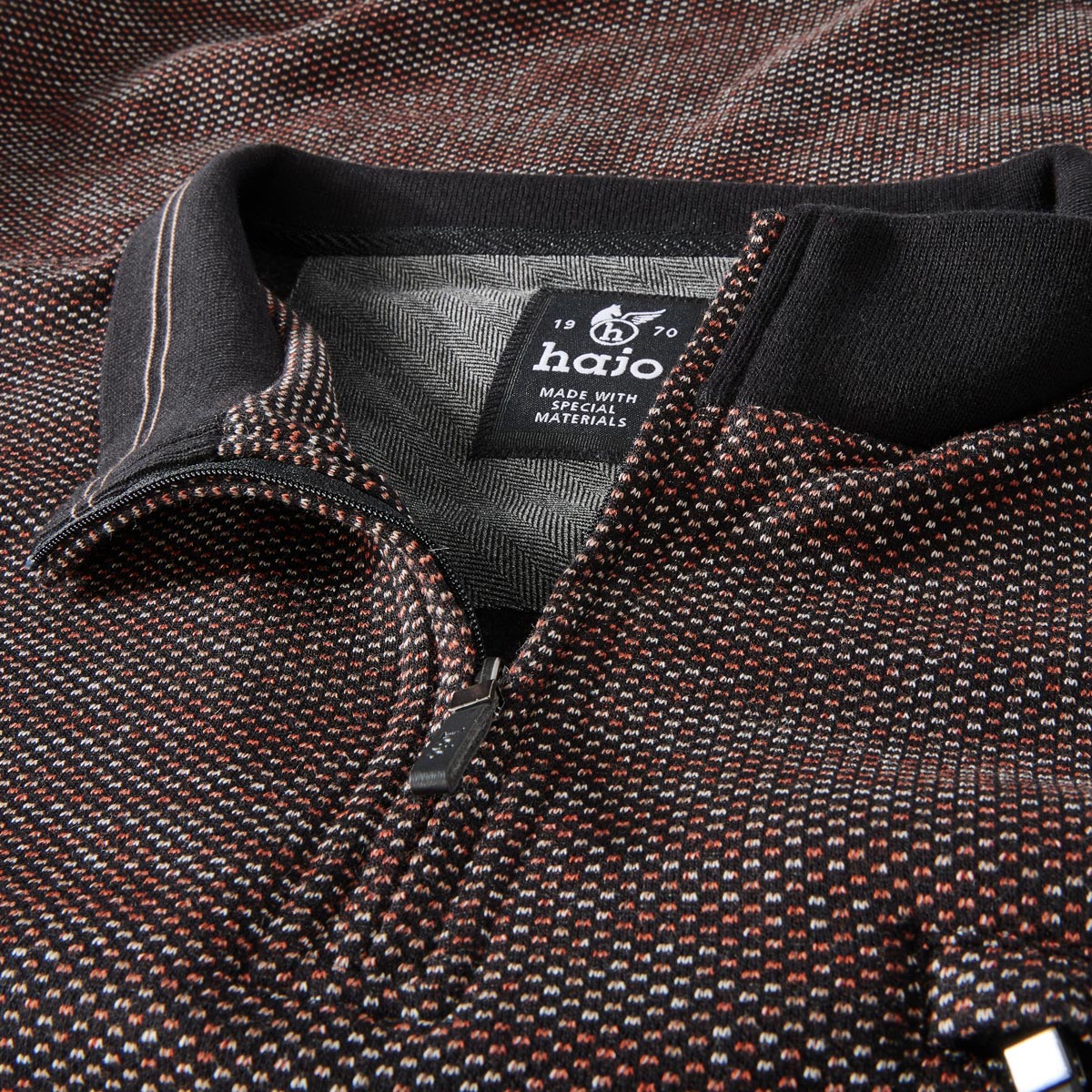 Hajo Sweatshirt "Stay Fresh" schwarz