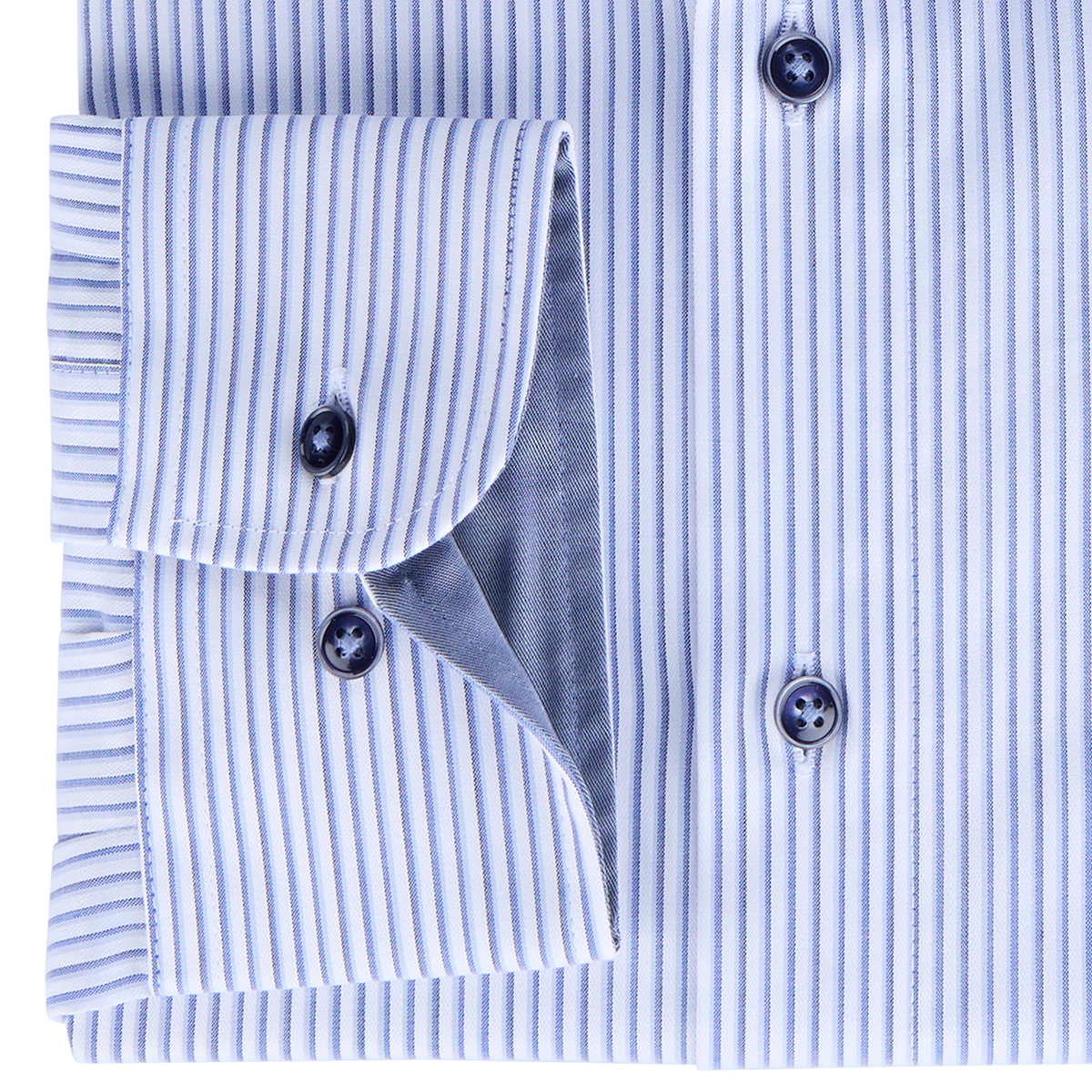 CASA MODA Businesshemd, bügelfrei, langarm blau