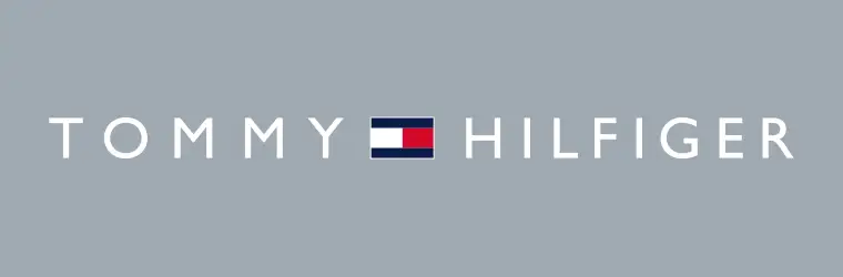 Tommy Hilfiger Logo Banner für stilvolle Herrenmode in Übergrößen