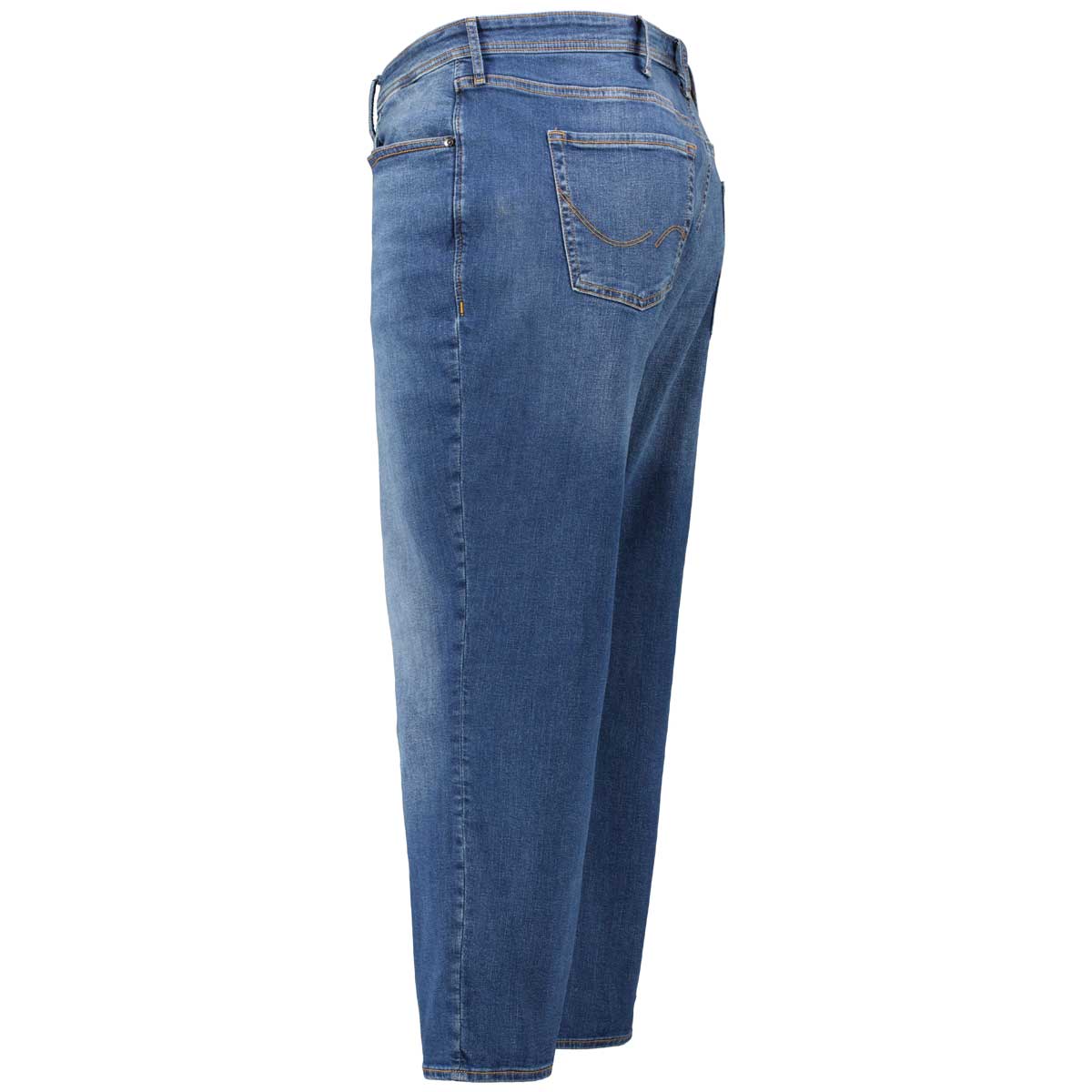 Jack&Jones Superstretch-Jeans „Mike“, Tapered Fit jeansblau