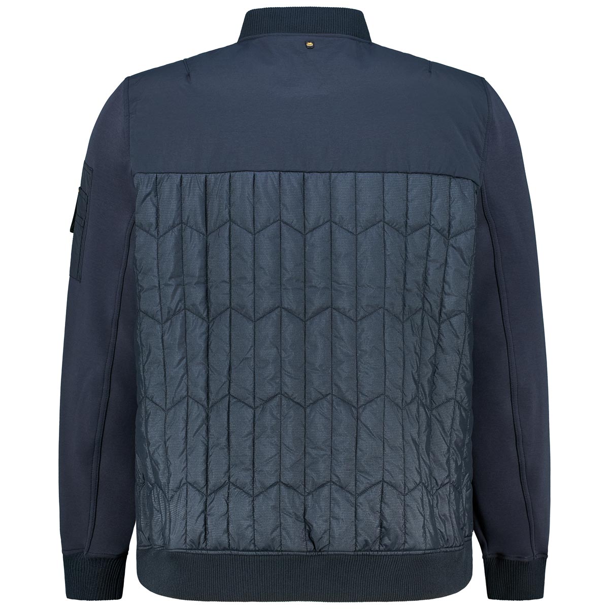 PME LEGEND Blouson aus Baumwollmix mit Stretch dunkelblau