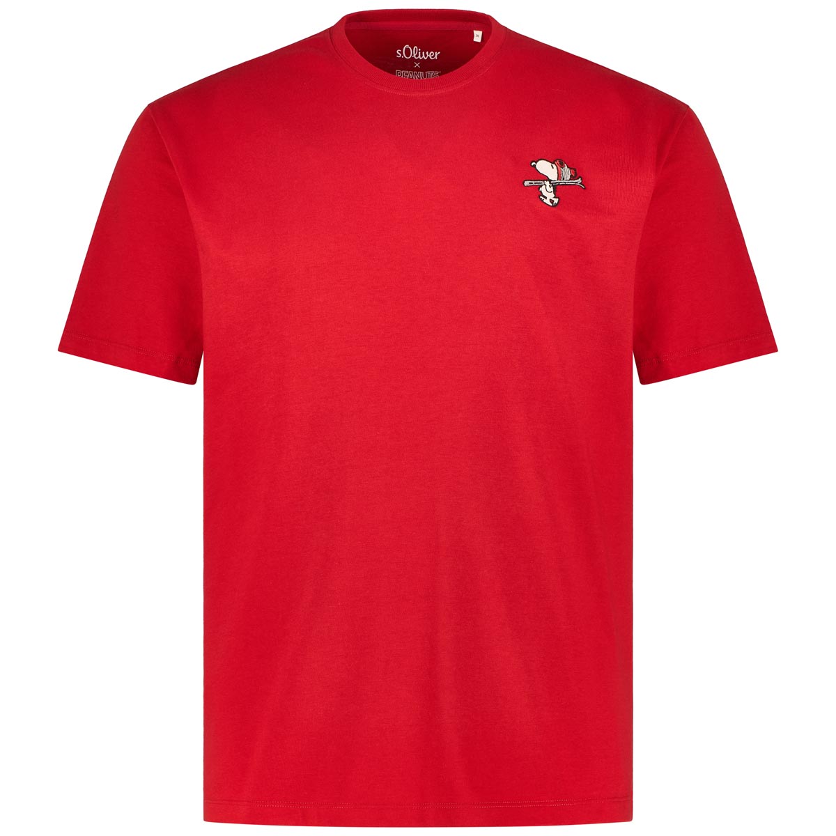 s.Oliver T-Shirt mit Stickerei Farbe rot Größe: 3XL günstig online kaufen