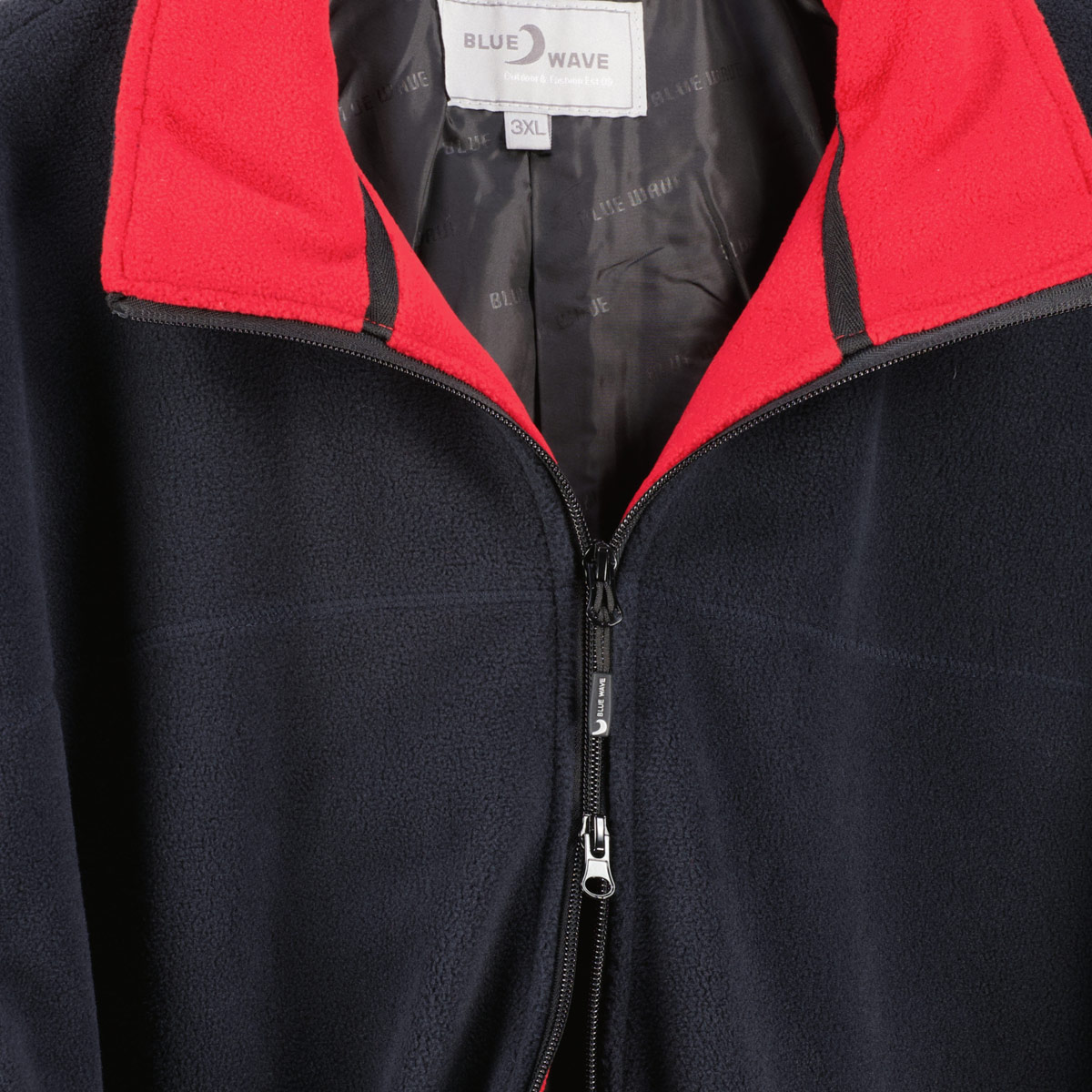 Blue Wave Microfleecejacke, wasser- und windabweisend marine