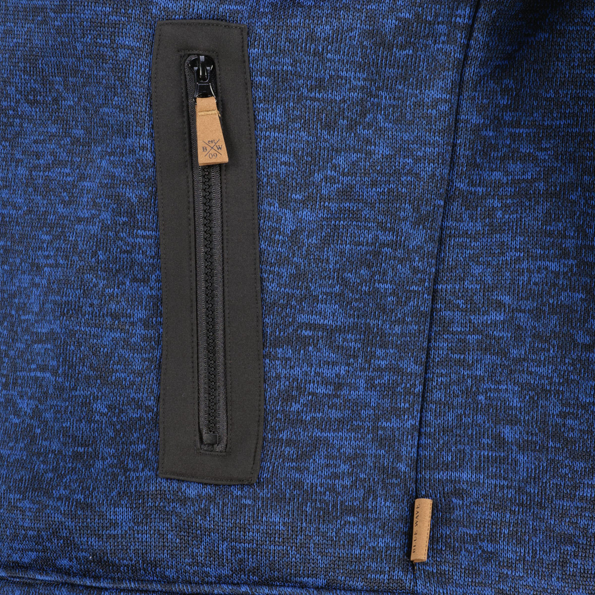 Blue Wave Strickfleecejacke, wasserabweisend marine