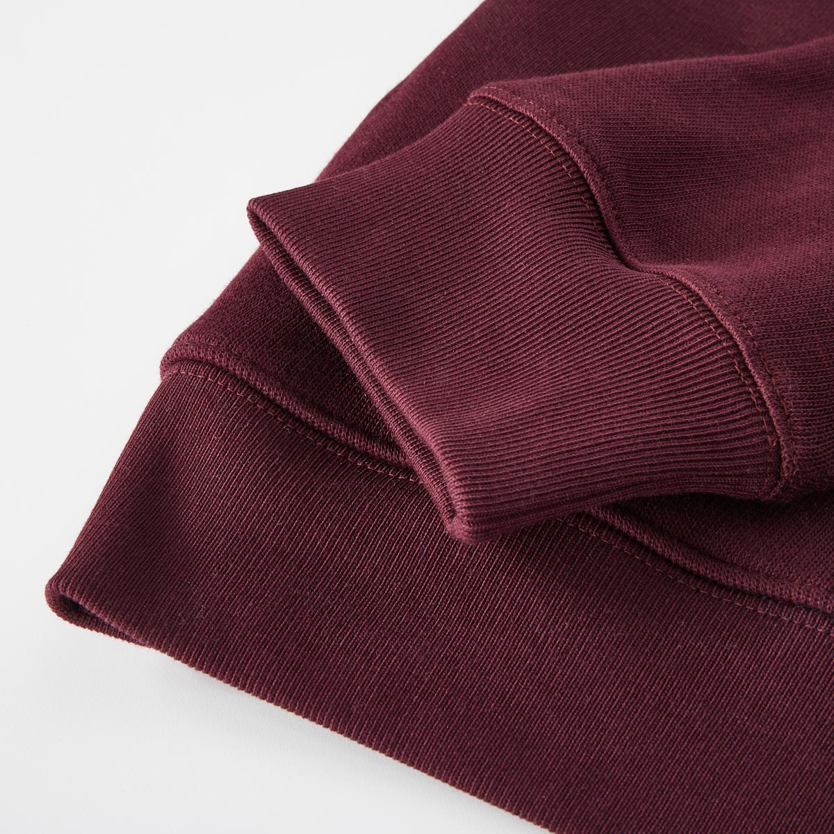 LACOSTE Sweatshirt aus Biobaumwolle dunkelrot