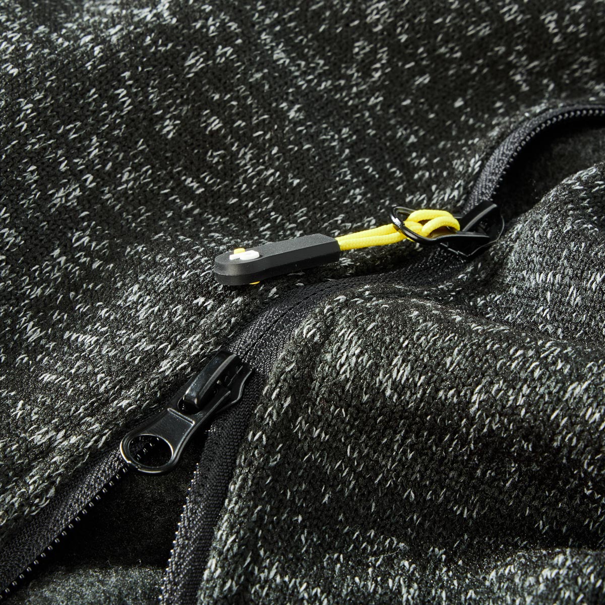 Pfundskerl Strickfleecejacke anthrazit