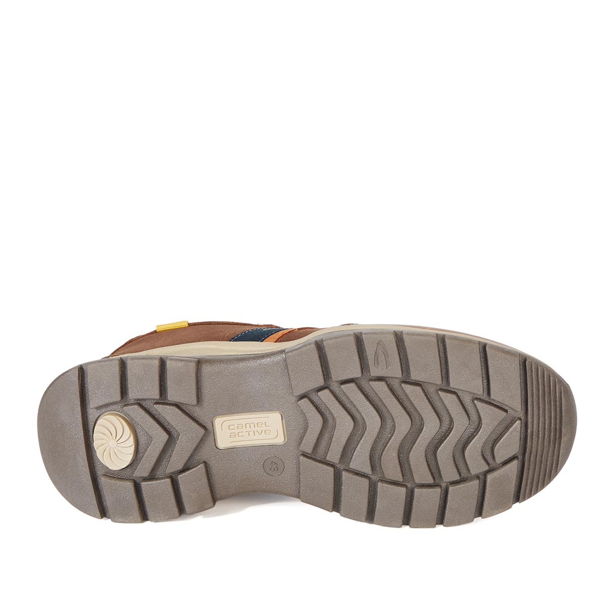 camel active Sneaker mit Wechselfußbett braun