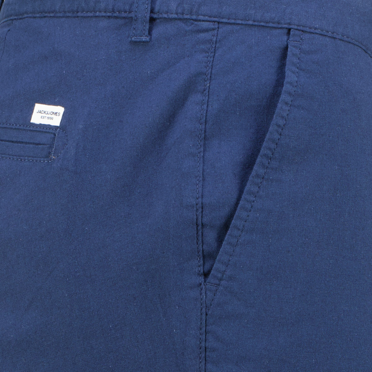 Jack&Jones Shorts aus Leinenmischung blau