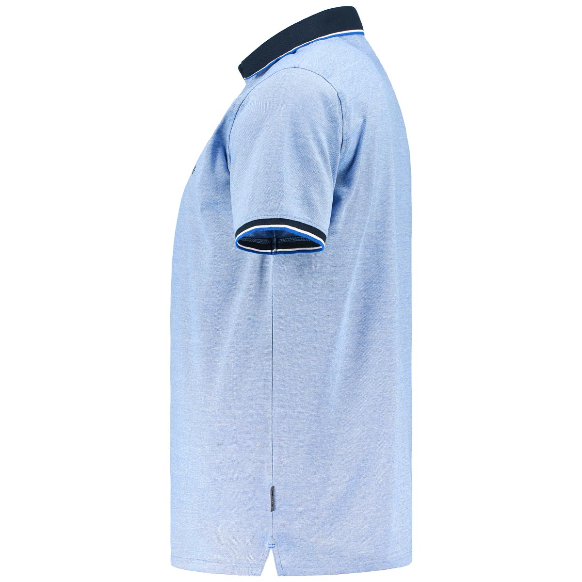 CASA MODA Poloshirt mit Elasthan blau